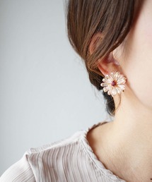 jolie minette/フラワー ビジュー ピアス