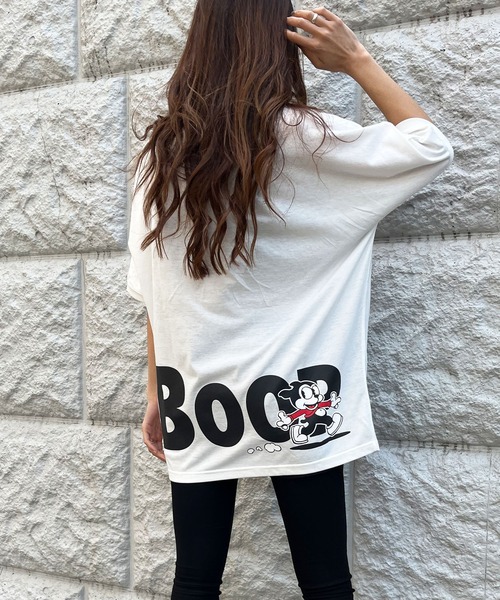 GLAMOROUS JANE（グラマラスジェーン）の「前後ロゴプリントBETTYBOOPTシャツ（Tシャツ/カットソー・レディース・オフホワイト/チャコールグレー/ブラック・FREE）」の20枚目の写真