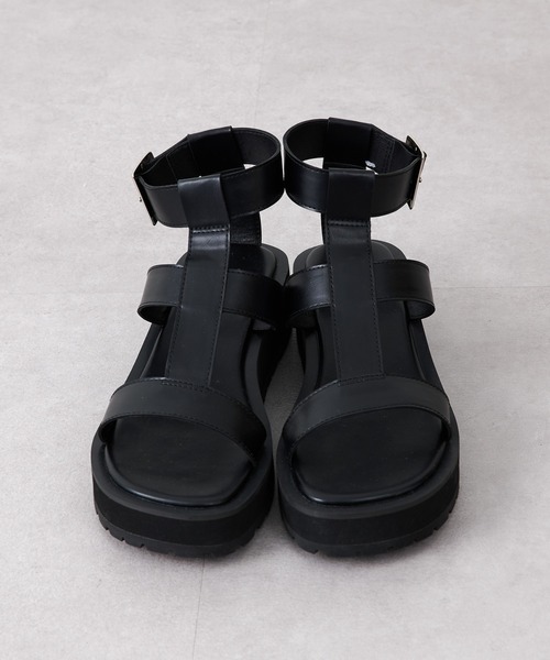 Whim Gazette（ウィムガゼット）の「【THE PAUSE】アンクルベルトサンダル（サンダル・レディース・オフホワイト/ブラック・38/37/36）」の13枚目の写真