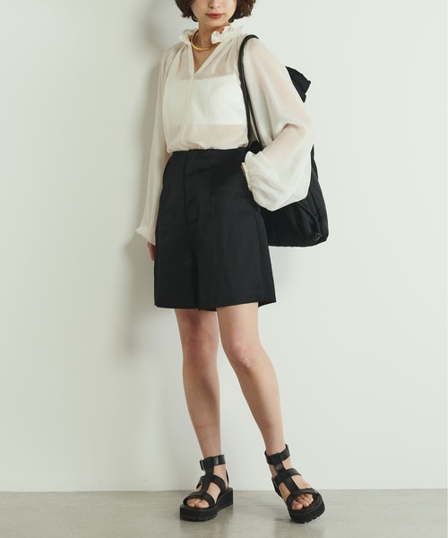 Whim Gazette（ウィムガゼット）の「【THE PAUSE】アンクルベルトサンダル（サンダル・レディース・オフホワイト/ブラック・38/37/36）」の19枚目の写真