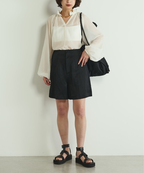 Whim Gazette（ウィムガゼット）の「【THE PAUSE】アンクルベルトサンダル（サンダル・レディース・オフホワイト/ブラック・38/37/36）」の20枚目の写真