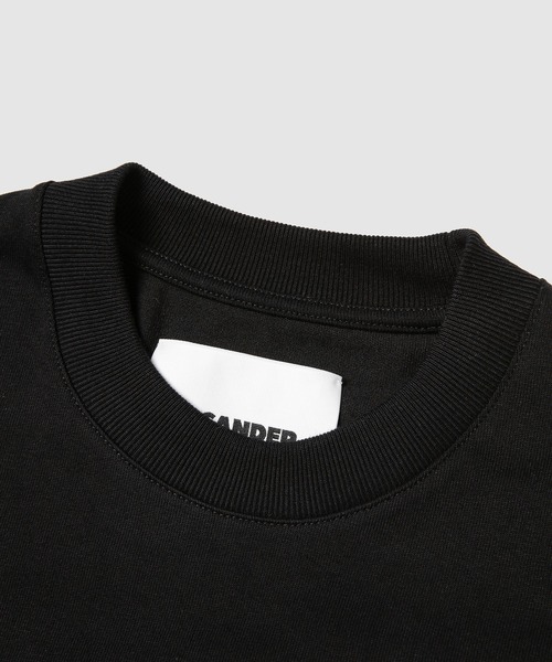 JIL SANDER(ジルサンダー)の「T-SHIRT SS(Tシャツ/カットソー・メンズ・ブラック・S)」の3枚目の写真