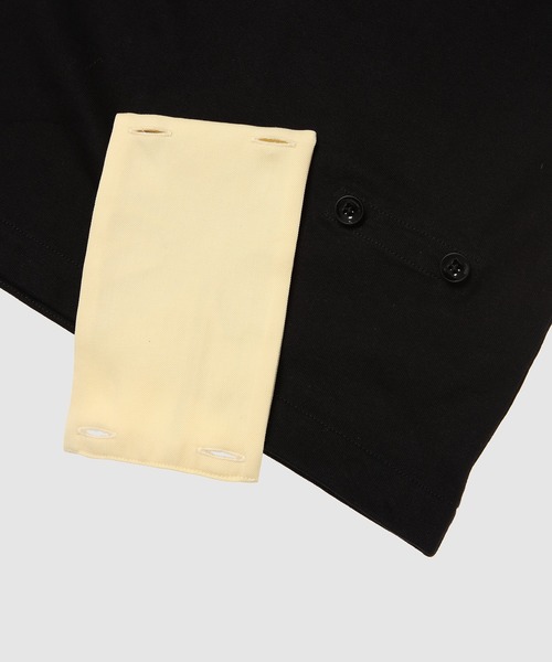 JIL SANDER(ジルサンダー)の「T-SHIRT SS(Tシャツ/カットソー・メンズ・ブラック・S)」の2枚目の写真