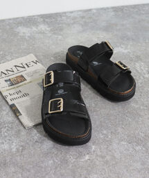 PLAKTON | 【PLAKTON/プラクトン】2ベルトラグソールサンダル(サンダル)