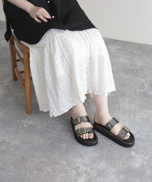 PLAKTON（プラクトン）の「【PLAKTON/プラクトン】2ベルトラグソールサンダル（サンダル・レディース・チャコールグレー/ブラック・36/37）」の7枚目の写真