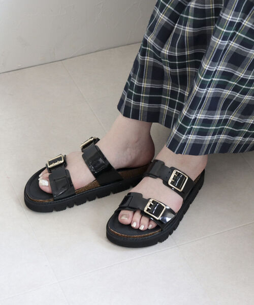 PLAKTON（プラクトン）の「【PLAKTON/プラクトン】2ベルトラグソールサンダル（サンダル・レディース・チャコールグレー/ブラック・36/37）」の13枚目の写真