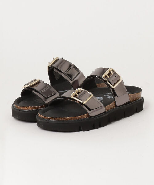 PLAKTON（プラクトン）の「【PLAKTON/プラクトン】2ベルトラグソールサンダル（サンダル・レディース・チャコールグレー/ブラック・36/37）」の15枚目の写真