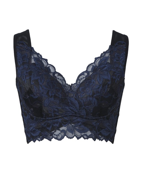 BRADELIS NEWYORK（ブラデリスニューヨーク）の「ハートフルカップカシュクールブラ23  ブラデリス 補正下着 補整 ブラレット（ブラジャー・レディース・ブラック/ダークパープル/ピンクベージュ/ライラック/グレイッシュベージュ/コーラル/ベージュ系・S/M/L/LL/3L/4L/5L）」の9枚目の写真