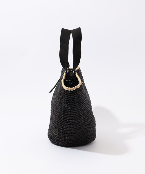 MAISON N.H PARIS（メゾンエヌアッシュパリ）の「MAISON N.H PARIS CARLA GRAND トートバッグ（かごバッグ・レディース・ブラック系その他・FREE）」の3枚目の写真