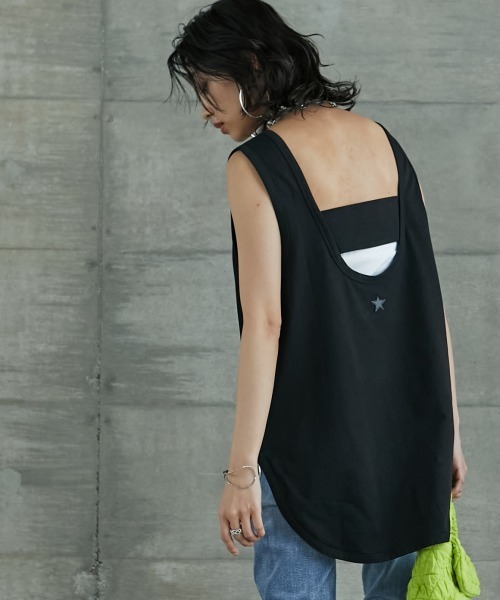 GEVS.(ジェイヴィス)の「<大きいサイズ> シンプルベアトップ GEVS.(チューブトップ・レディース・オフホワイト/ブラック・5L/4L/LL/3L/L)」の19枚目の写真