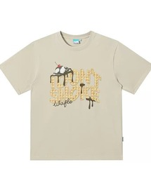 A'GEM/9 × .kom『DONSMOKE/ドンスモーク』アイスTEE 半袖カットソー