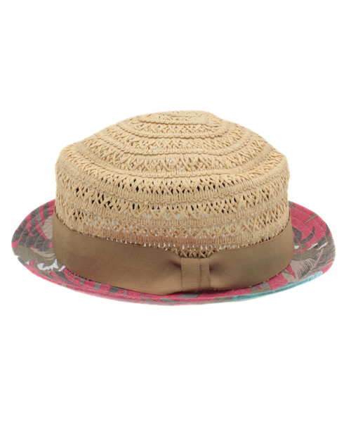 チャイハネ（チャイハネ）の「【チャイハネ】トロピカルペーパーハット（ハット・レディース・イエロー/レッド・FREE）」の3枚目の写真