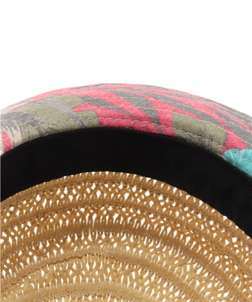 チャイハネ（チャイハネ）の「【チャイハネ】トロピカルペーパーハット（ハット・レディース・イエロー/レッド・FREE）」の6枚目の写真