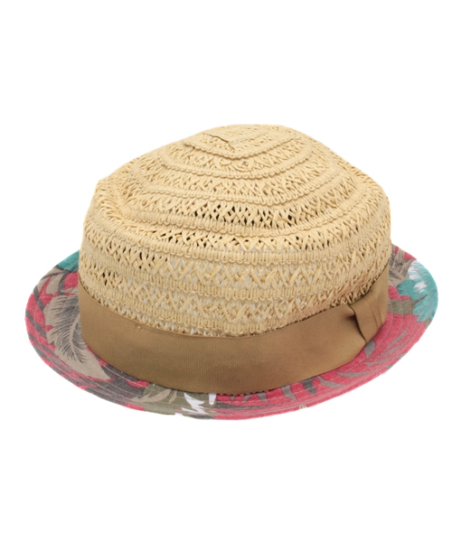 チャイハネ（チャイハネ）の「【チャイハネ】トロピカルペーパーハット（ハット・レディース・イエロー/レッド・FREE）」の9枚目の写真