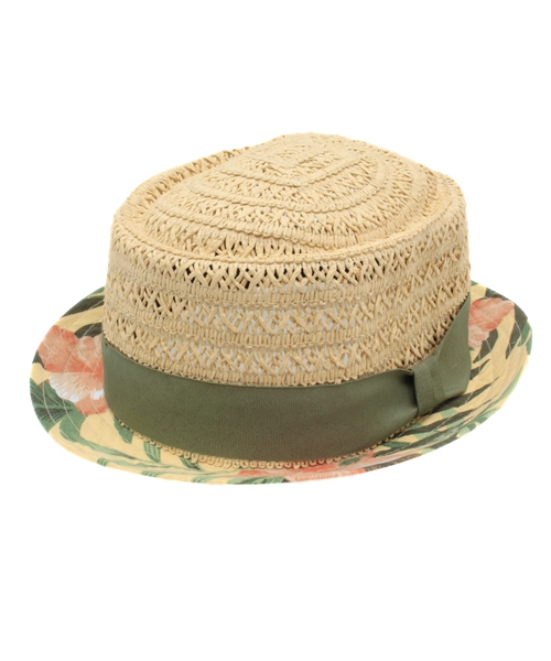 チャイハネ（チャイハネ）の「【チャイハネ】トロピカルペーパーハット（ハット・レディース・イエロー/レッド・FREE）」の10枚目の写真