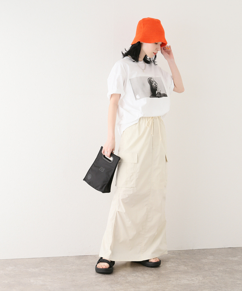 Carhartt WIP（カーハートダブリューアイピー）の「【CARHARTT WIP/カーハート ダブリューアイピー】S/S ARCHIVE GIRL T-SHIRT（Tシャツ/カットソー・レディース・ホワイト/ブラック・SMALL）」の13枚目の写真