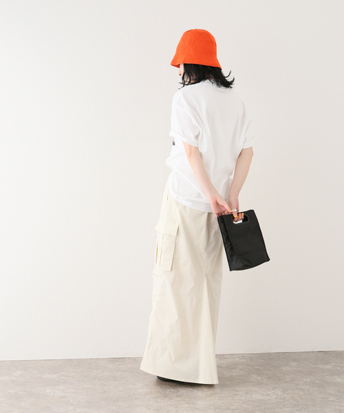 Carhartt WIP（カーハートダブリューアイピー）の「【CARHARTT WIP/カーハート ダブリューアイピー】S/S ARCHIVE GIRL T-SHIRT（Tシャツ/カットソー・レディース・ホワイト/ブラック・SMALL）」の16枚目の写真