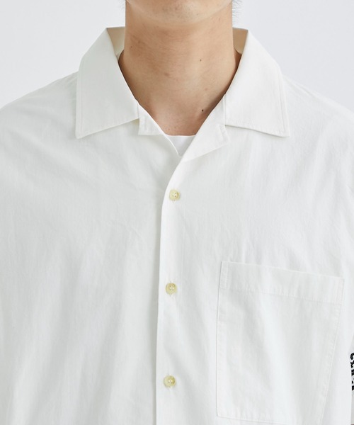 ALLEGE（アレッジ）の「Stitch S/S Shirt（シャツ/ブラウス・メンズ・ホワイト/ブラック・2/3）」の7枚目の写真