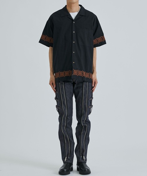 ALLEGE（アレッジ）の「Stitch S/S Shirt（シャツ/ブラウス・メンズ・ホワイト/ブラック・2/3）」の11枚目の写真