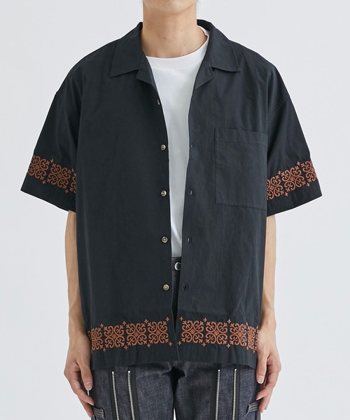 ALLEGE（アレッジ）の「Stitch S/S Shirt（シャツ/ブラウス・メンズ・ホワイト/ブラック・2/3）」の12枚目の写真