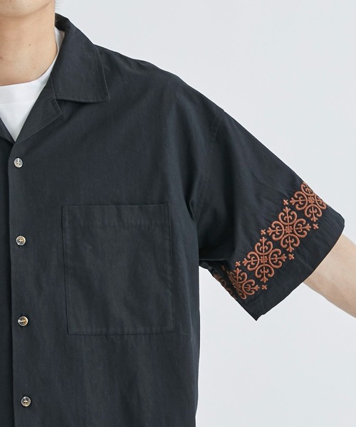 ALLEGE（アレッジ）の「Stitch S/S Shirt（シャツ/ブラウス・メンズ・ホワイト/ブラック・2/3）」の16枚目の写真
