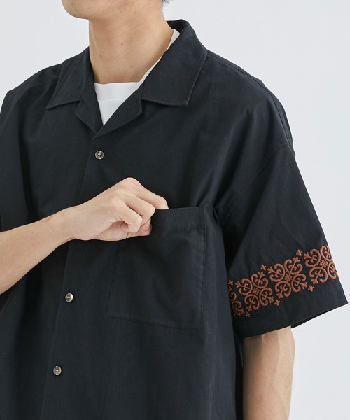 ALLEGE（アレッジ）の「Stitch S/S Shirt（シャツ/ブラウス・メンズ・ホワイト/ブラック・2/3）」の17枚目の写真