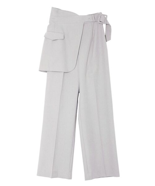 LAGUNAMOON（ラグナムーン）の「アウトポケットベルトストレートパンツ（その他パンツ・レディース・グリーン系その他/ライトブルー/ブラック・SMALL/MEDIUM）」の16枚目の写真