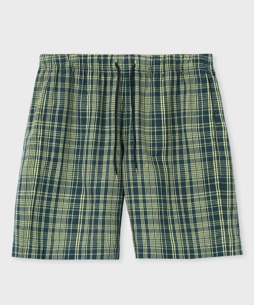 セール】リネンミックス チェック イージーショーツ / 132309