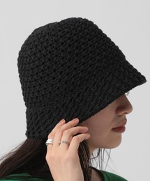 SALOON(サルーン)/透かし編みベルハット