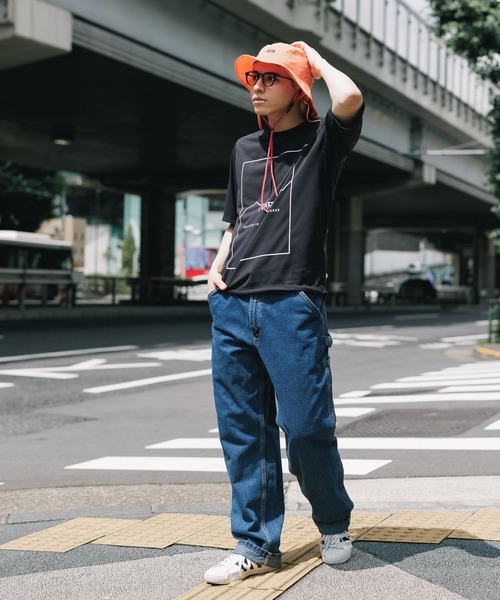 NANGA(ナンガ)の「NANGA/ナンガ DRY MIX FRAME LOGO TEE ロゴ 半袖Tシャツ(Tシャツ/カットソー・メンズ・ホワイト/ブラック/ターコイズブルー・M/XL/L)」の20枚目の写真