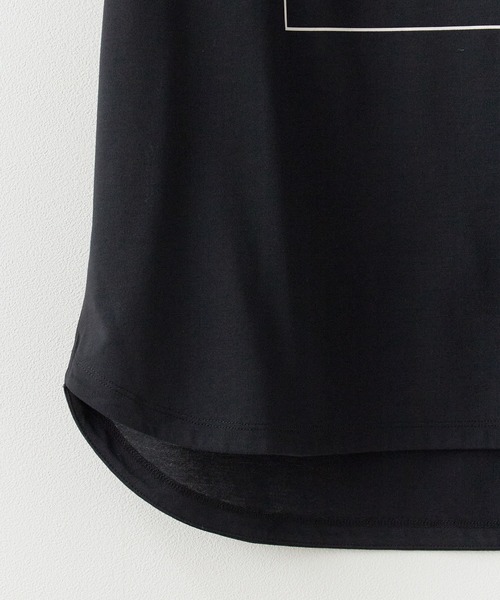 NANGA(ナンガ)の「NANGA/ナンガ DRY MIX FRAME LOGO TEE ロゴ 半袖Tシャツ(Tシャツ/カットソー・メンズ・ホワイト/ブラック/ターコイズブルー・M/XL/L)」の7枚目の写真