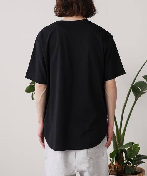 NANGA(ナンガ)の「NANGA/ナンガ DRY MIX FRAME LOGO TEE ロゴ 半袖Tシャツ(Tシャツ/カットソー・メンズ・ホワイト/ブラック/ターコイズブルー・M/XL/L)」の18枚目の写真