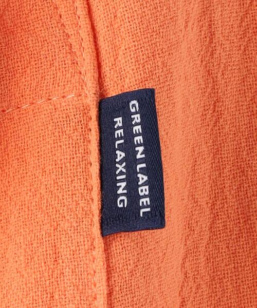 green label relaxing（グリーンレーベルリラクシング）の「TJ ハイウエスト カラーパンツ 2 110cm-130cm（その他パンツ・キッズ・オレンジ/オフホワイト・XS110/S130）」の11枚目の写真