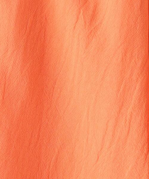 green label relaxing（グリーンレーベルリラクシング）の「TJ ハイウエスト カラーパンツ 2 110cm-130cm（その他パンツ・キッズ・オレンジ/オフホワイト・XS110/S130）」の15枚目の写真