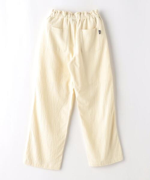 green label relaxing（グリーンレーベルリラクシング）の「TJ ハイウエスト カラーパンツ 2 110cm-130cm（その他パンツ・キッズ・オレンジ/オフホワイト・XS110/S130）」の14枚目の写真