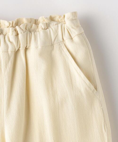 green label relaxing（グリーンレーベルリラクシング）の「TJ ハイウエスト カラーパンツ 2 110cm-130cm（その他パンツ・キッズ・オレンジ/オフホワイト・XS110/S130）」の10枚目の写真