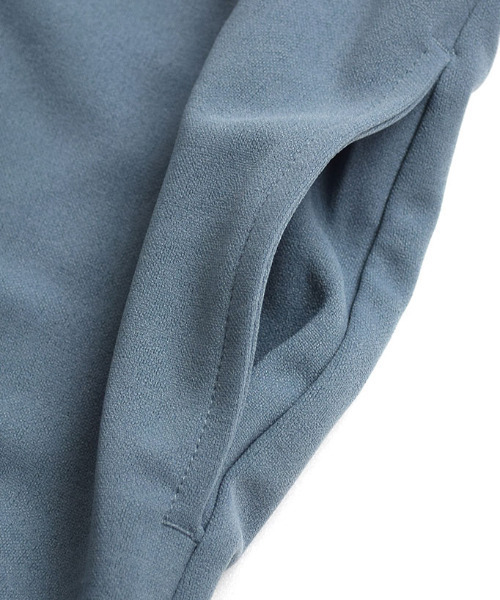 e-zakkamania stores（イーザッカマニアストアーズ）の「ジョーゼット サロペット（サロペット/オーバーオール・レディース・ライトブルー/ブラック/ブラウン/アイボリー・M）」の6枚目の写真