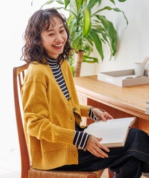 niko and... | 洗えるニコミリVネックカーディガン(カーディガン/ボレロ)