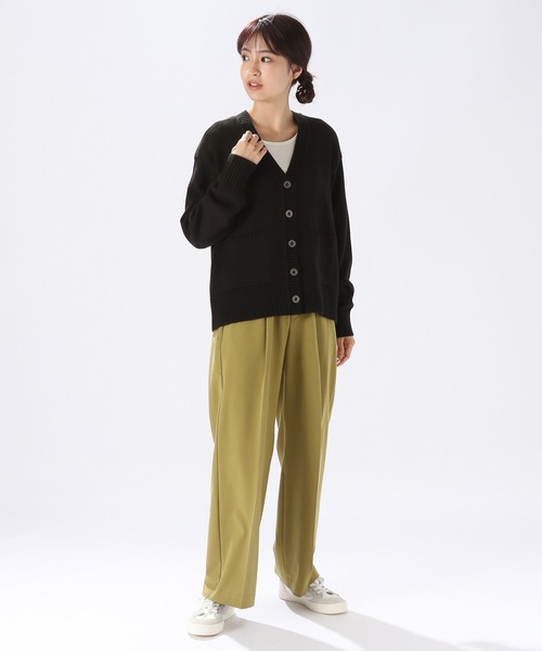 niko and... ブラック Vネックカーディガン Mサイズ セール】洗えるニコミリVネックカーディガン（カーディガン/ボレロ