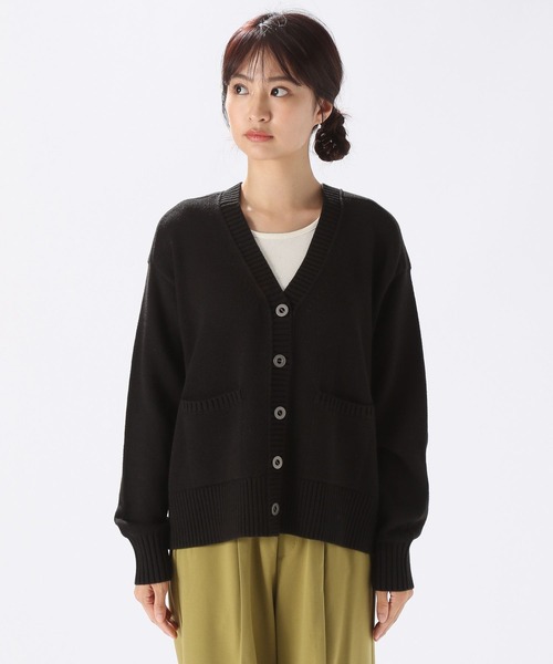 niko and ... ニコアンド Misayo カーディガン ブラック niko and  ニコアンド Misayo カーディガン ブラック