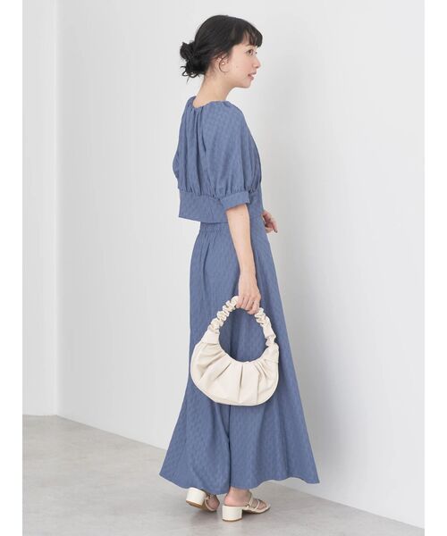 earth music&ecology（アースミュージックアンドエコロジー）の「ジャガードフレアスカート（スカート・レディース・ブルー/ブラック/ピンク・FREE）」の16枚目の写真