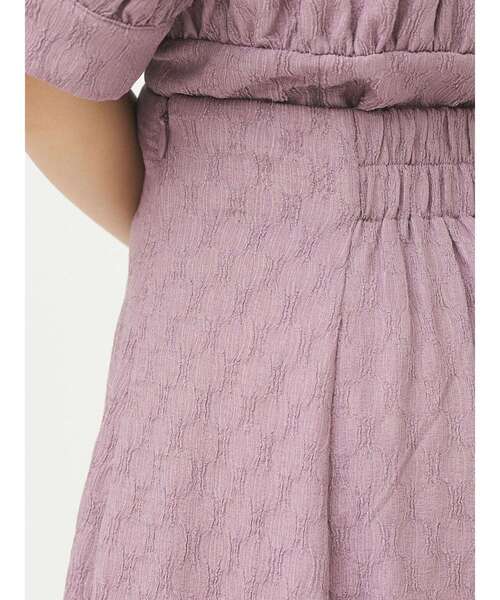 earth music&ecology（アースミュージックアンドエコロジー）の「ジャガードフレアスカート（スカート・レディース・ブルー/ブラック/ピンク・FREE）」の14枚目の写真