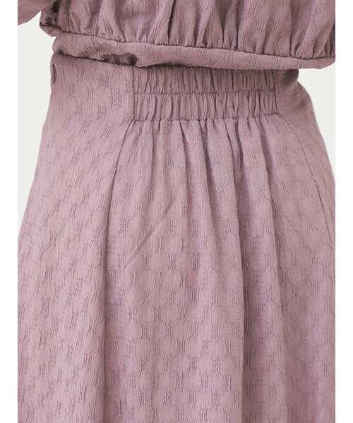 earth music&ecology（アースミュージックアンドエコロジー）の「ジャガードフレアスカート（スカート・レディース・ブルー/ブラック/ピンク・FREE）」の13枚目の写真