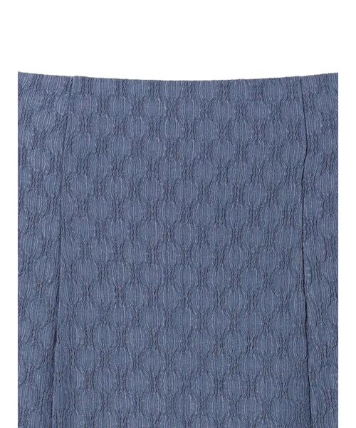 earth music&ecology（アースミュージックアンドエコロジー）の「ジャガードフレアスカート（スカート・レディース・ブルー/ブラック/ピンク・FREE）」の10枚目の写真