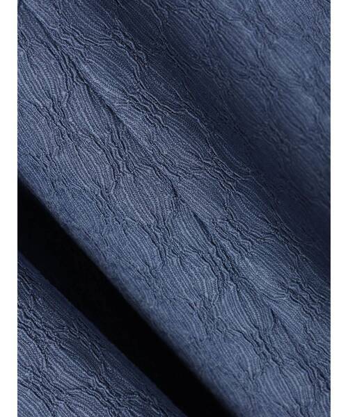 earth music&ecology（アースミュージックアンドエコロジー）の「ジャガードフレアスカート（スカート・レディース・ブルー/ブラック/ピンク・FREE）」の7枚目の写真