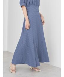 earth music&ecology | ジャガードフレアスカート(スカート)