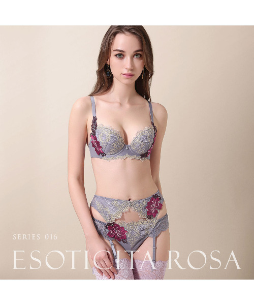 HIMICO（ヒミコ）の「【華やかな異国情緒漂う 016series】Esoticita Rosa ショーツ スタンダード（ショーツ・レディース・ターコイズブルー/オフホワイト/ブラック/グリーン/ブラウン/グレー・MEDIUM/LARGE）」の13枚目の写真