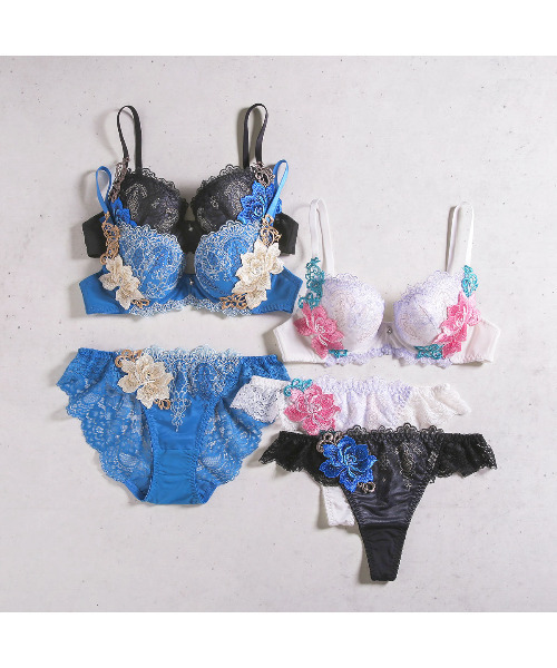 HIMICO（ヒミコ）の「【華やかな異国情緒漂う 016series】Esoticita Rosa ショーツ スタンダード（ショーツ・レディース・ターコイズブルー/オフホワイト/ブラック/グリーン/ブラウン/グレー・MEDIUM/LARGE）」の17枚目の写真