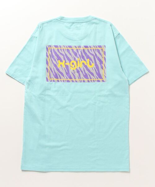 X-girl◆スポーツその他/パープル Amazon.co.jp: x-girl エックスガール ロゴTシャツ ラメ チビT S