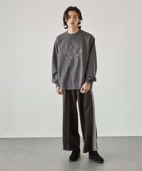 【セール】ハイソールスクエアトゥバックジップヒールブーツ（ブーツ）｜EMMA CLOTHES（エマクローズ）